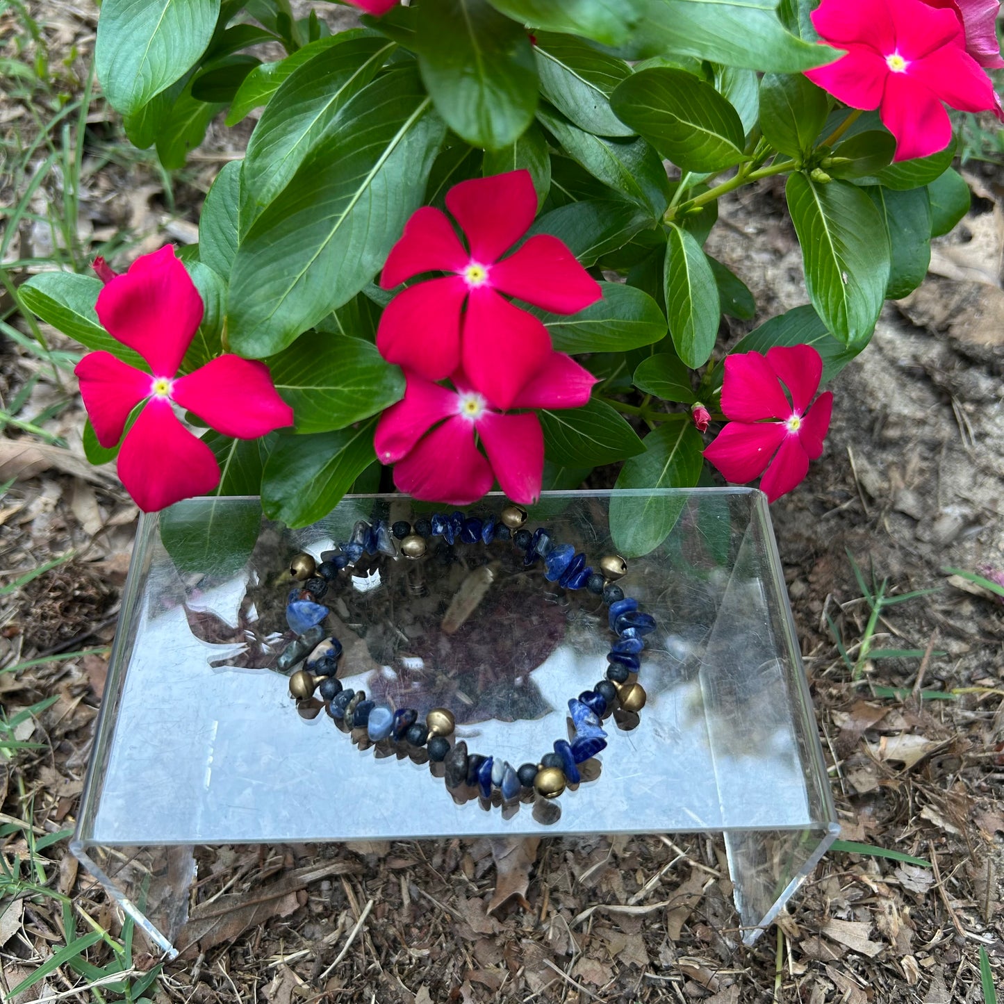 Sodalite Spirit Bell Bracelet