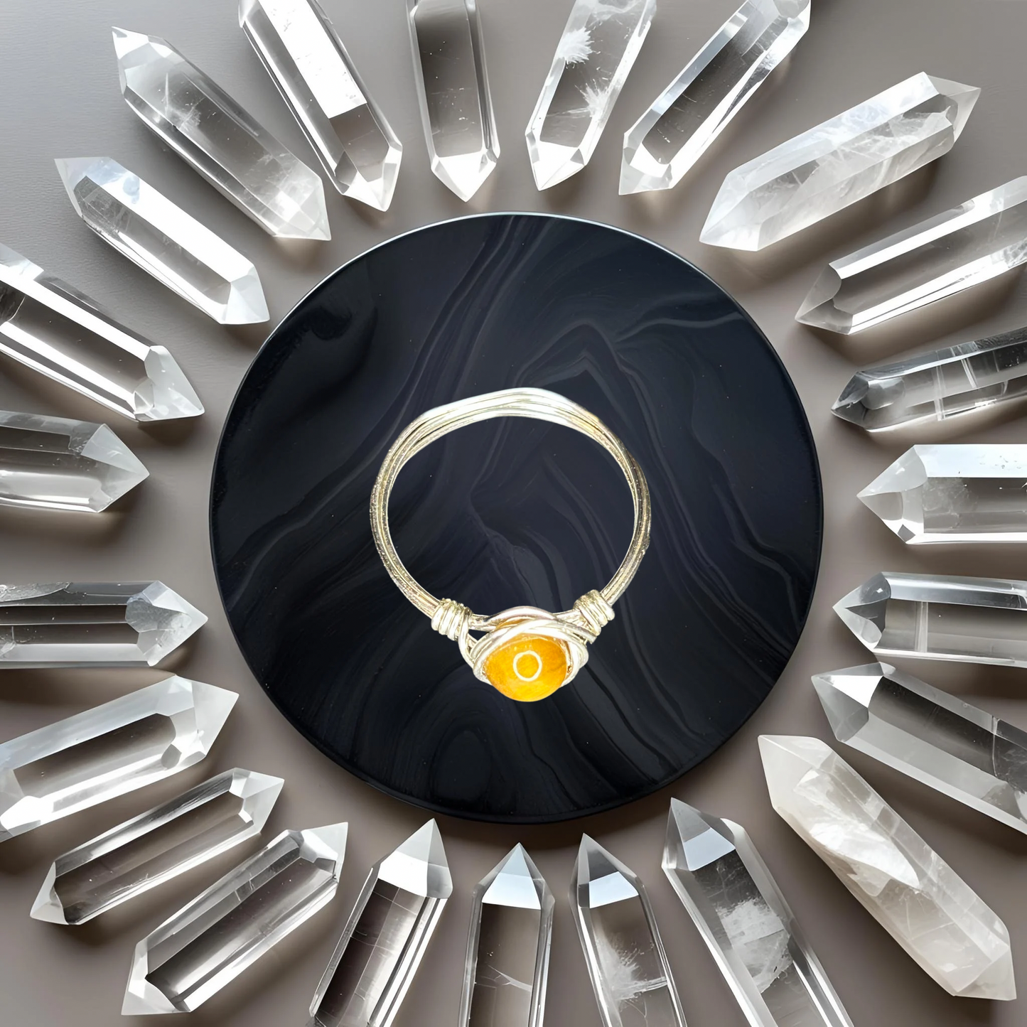 Tiger's Eye Ring - 9