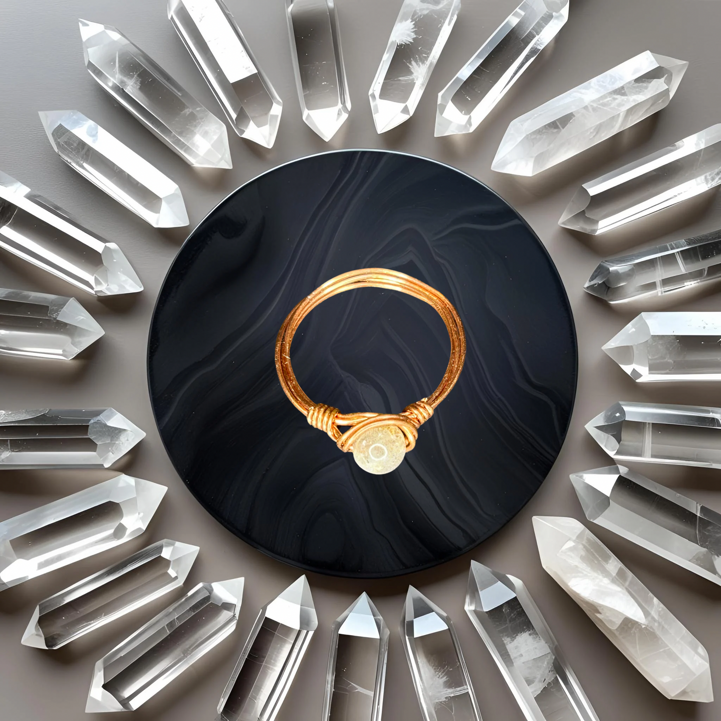 Labradorite Ring - 7.5