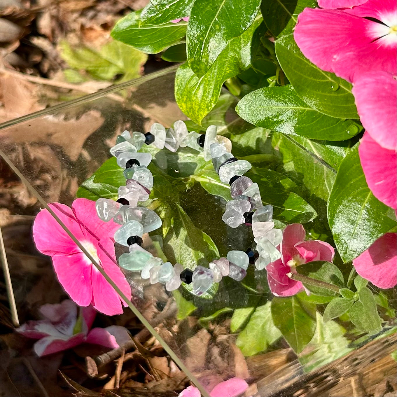 Rainbow Fluorite Bracelet