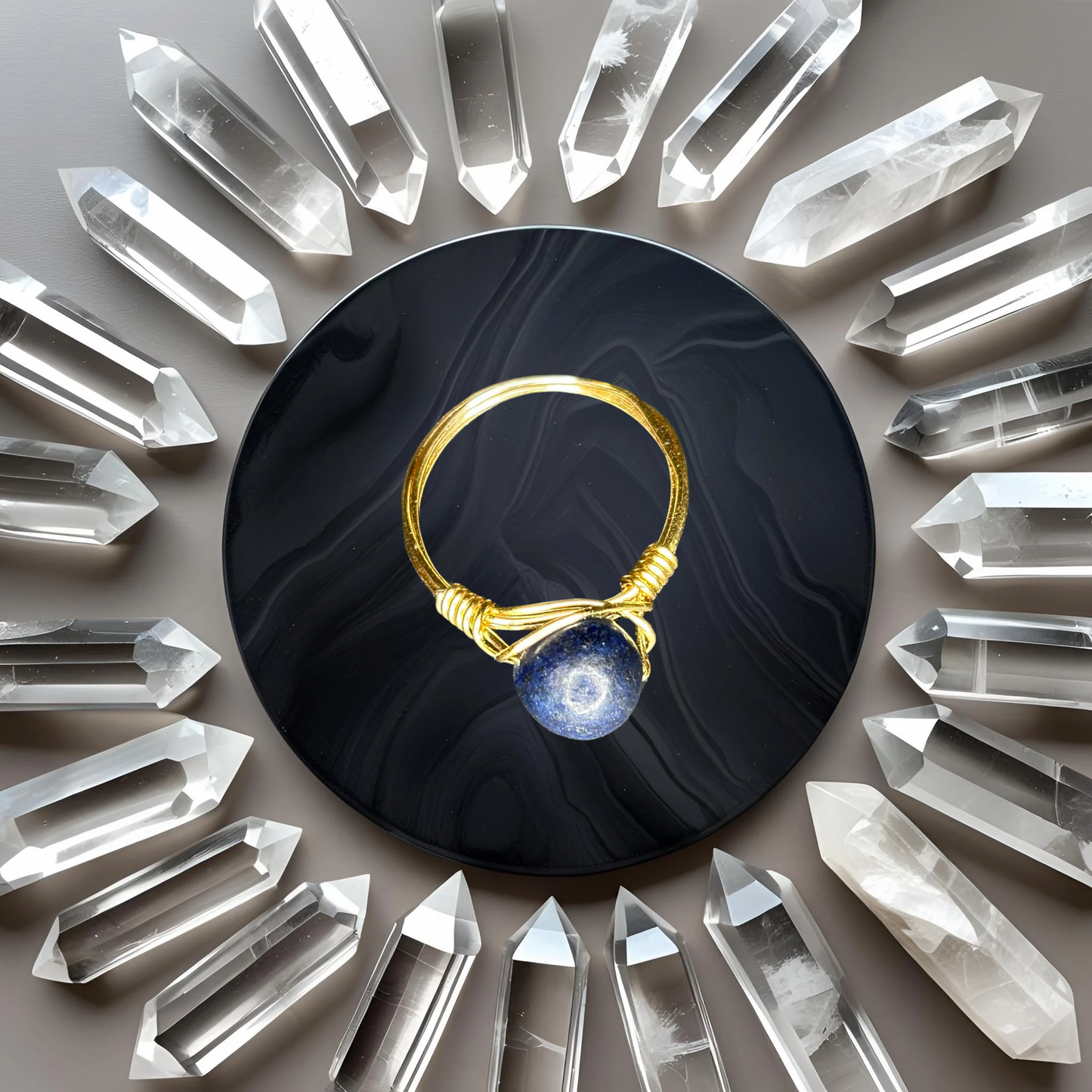 Lapis Lazuli Ring - 8