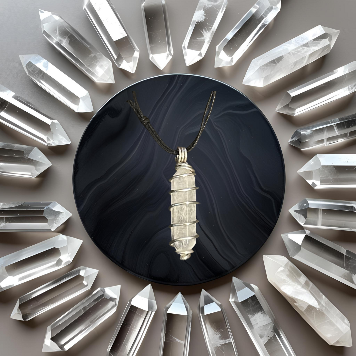 Clear Quartz Necklace