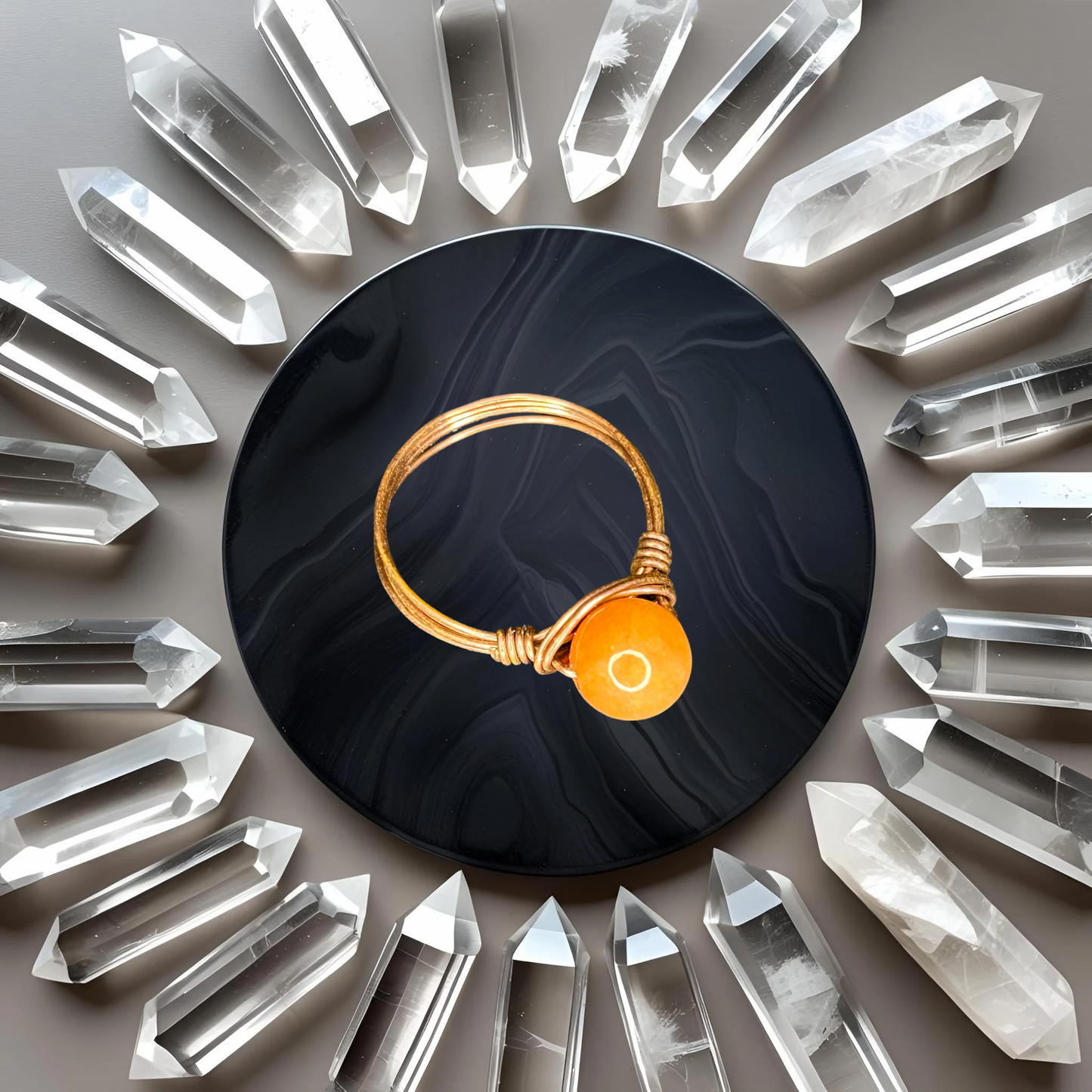 Carnelian Ring - 8.5