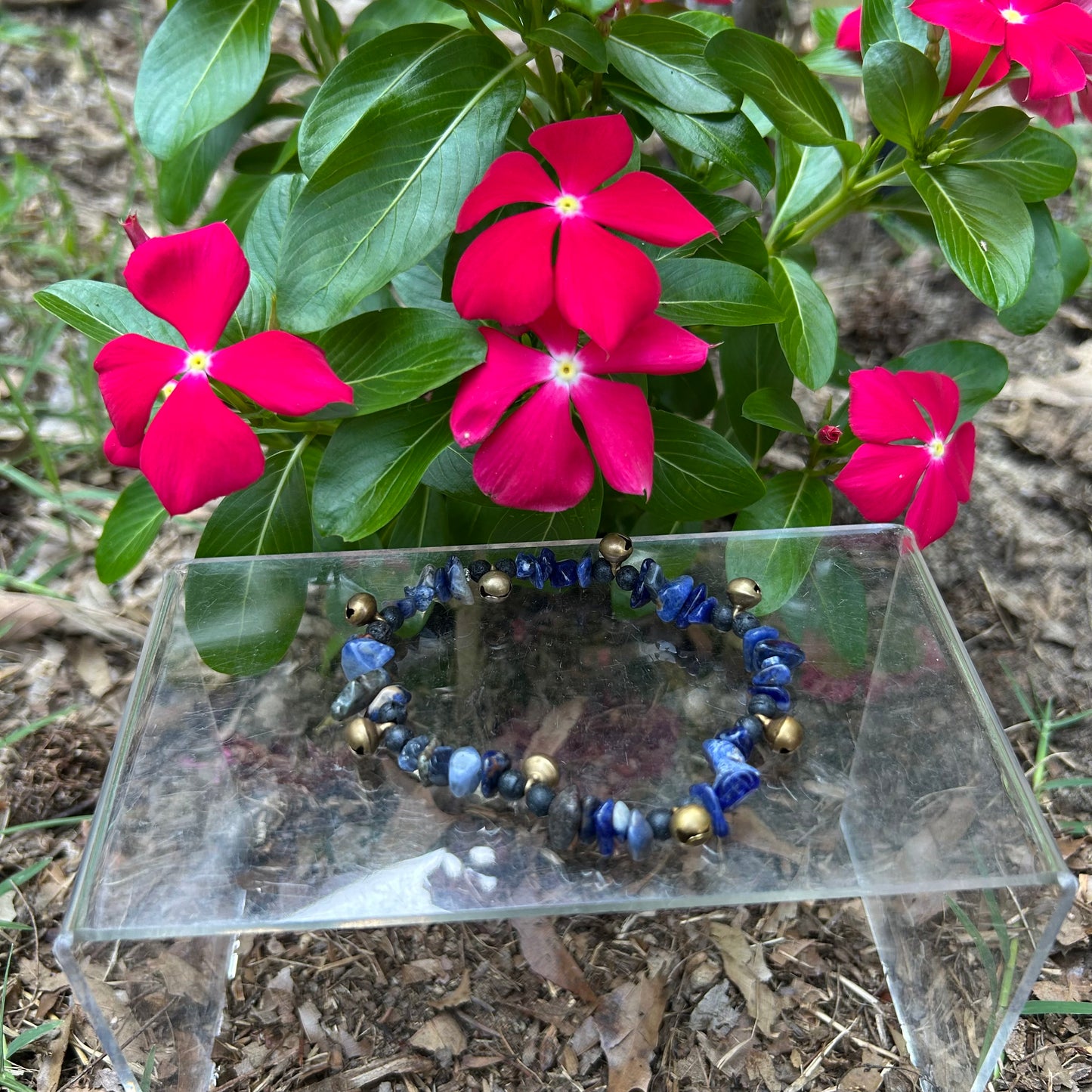 Sodalite Spirit Bell Bracelet
