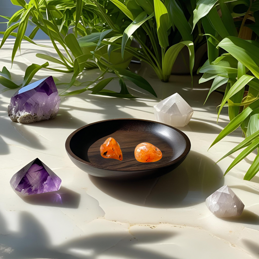 Carnelian Stud Earrings