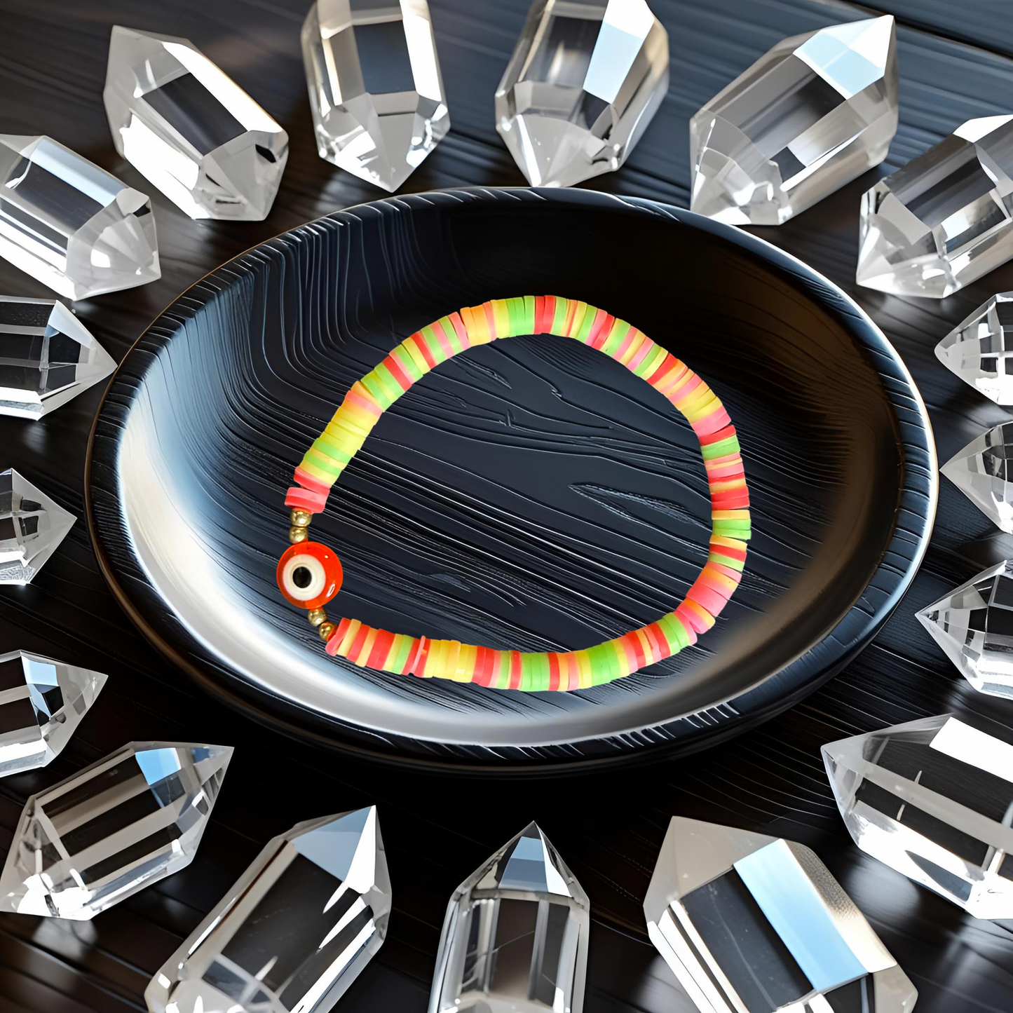 Evil Eye Bracelets - Polymer Clay