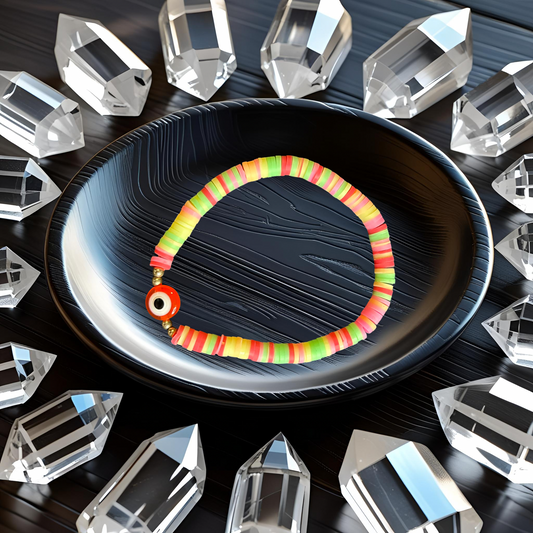 Evil Eye Bracelets - Polymer Clay