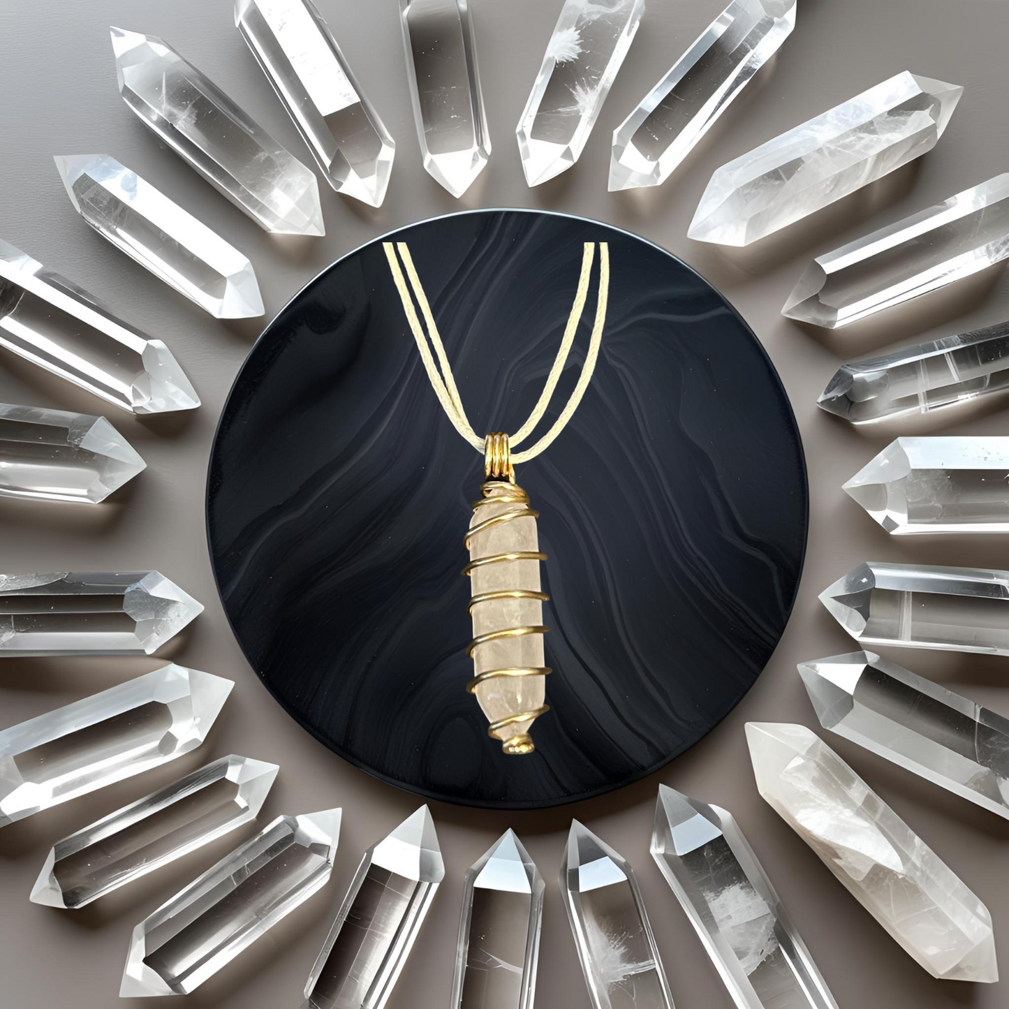 Rose Quartz Necklace