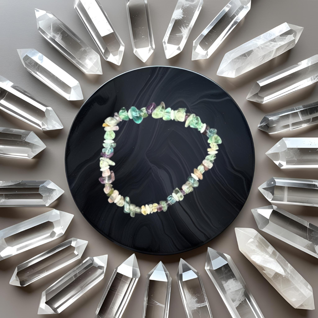 Rainbow Fluorite Bracelet