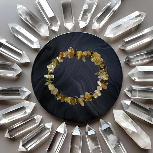 Rutilated Quartz Bracelet