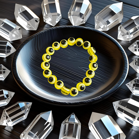Evil Eye Bracelet - Yellow