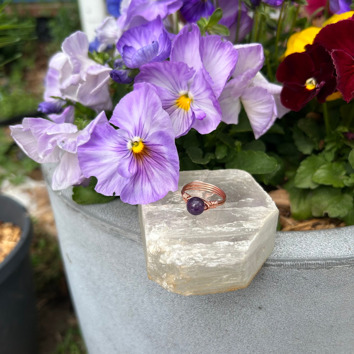 Amethyst Ring - 8.5