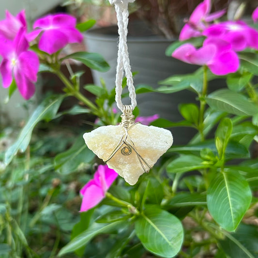 Yellow Calcite Necklace