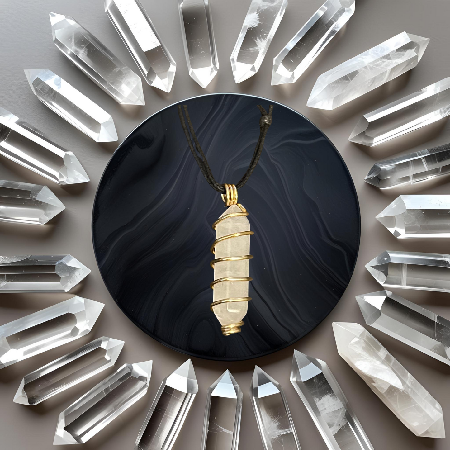 Clear Quartz Necklace