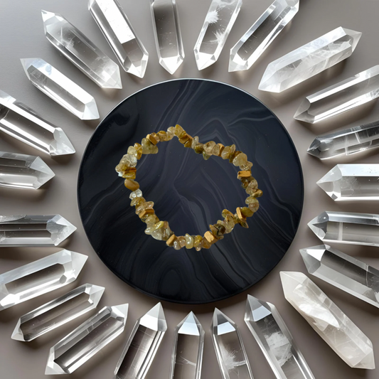 Rutilated Quartz Bracelet