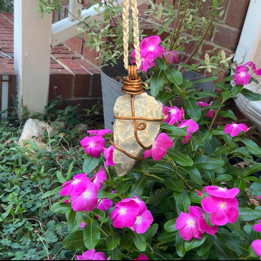 Blue Calcite Necklace