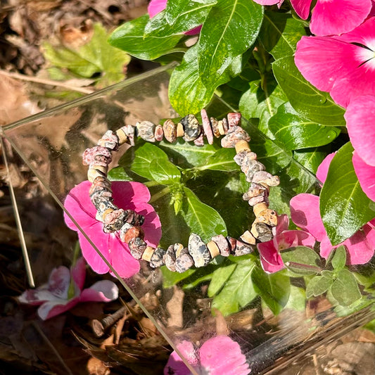 Leopard Skin Jasper Bracelet