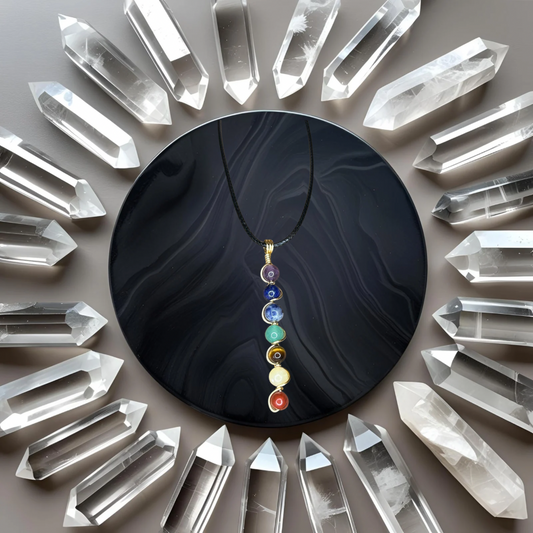Chakra Balancing Necklace - Gold