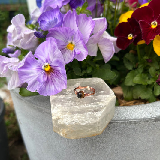 Tiger's Eye Ring - 8.5