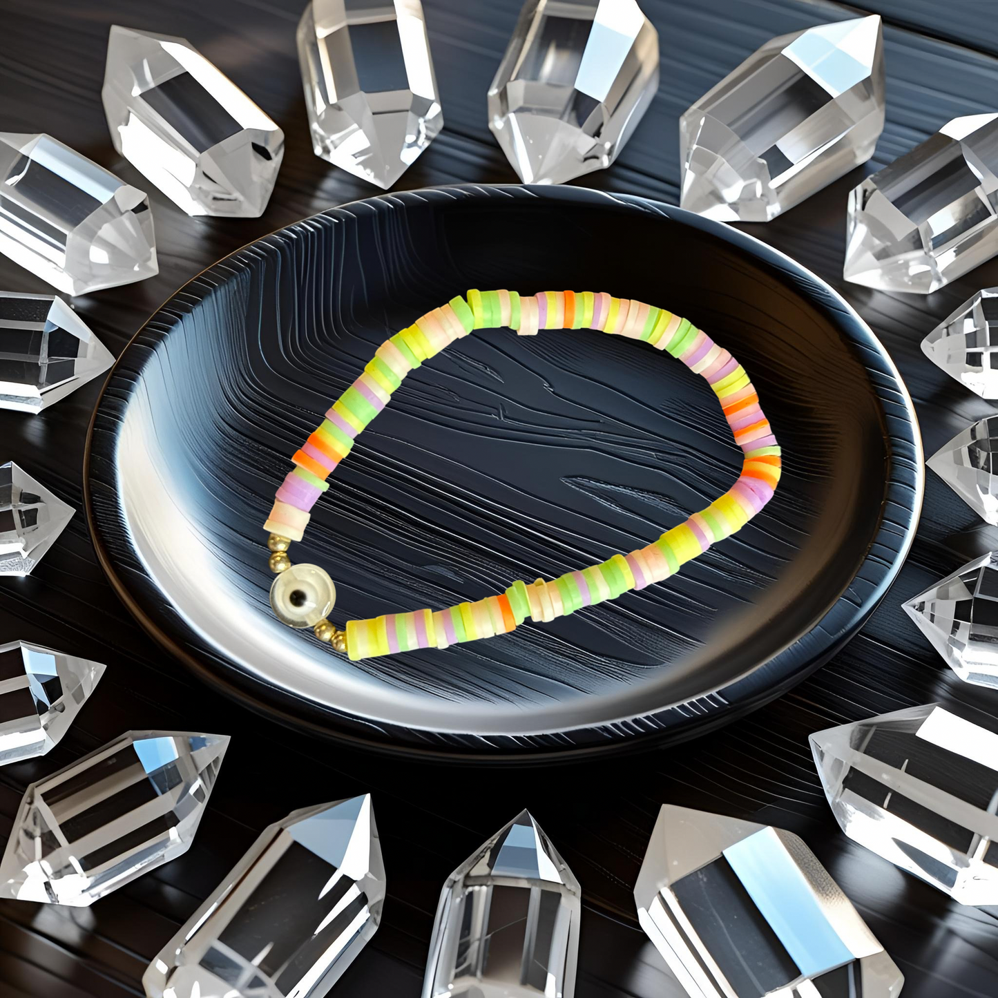 Evil Eye Bracelets - Polymer Clay