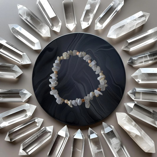 Blue Lace Agate Bracelet