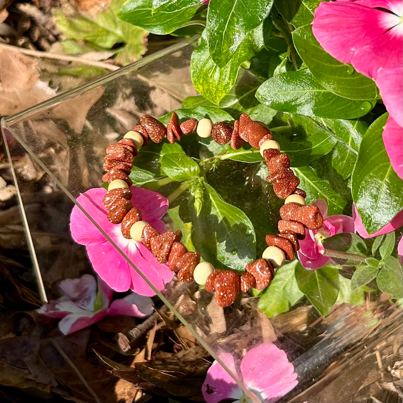 Goldstone Bracelet