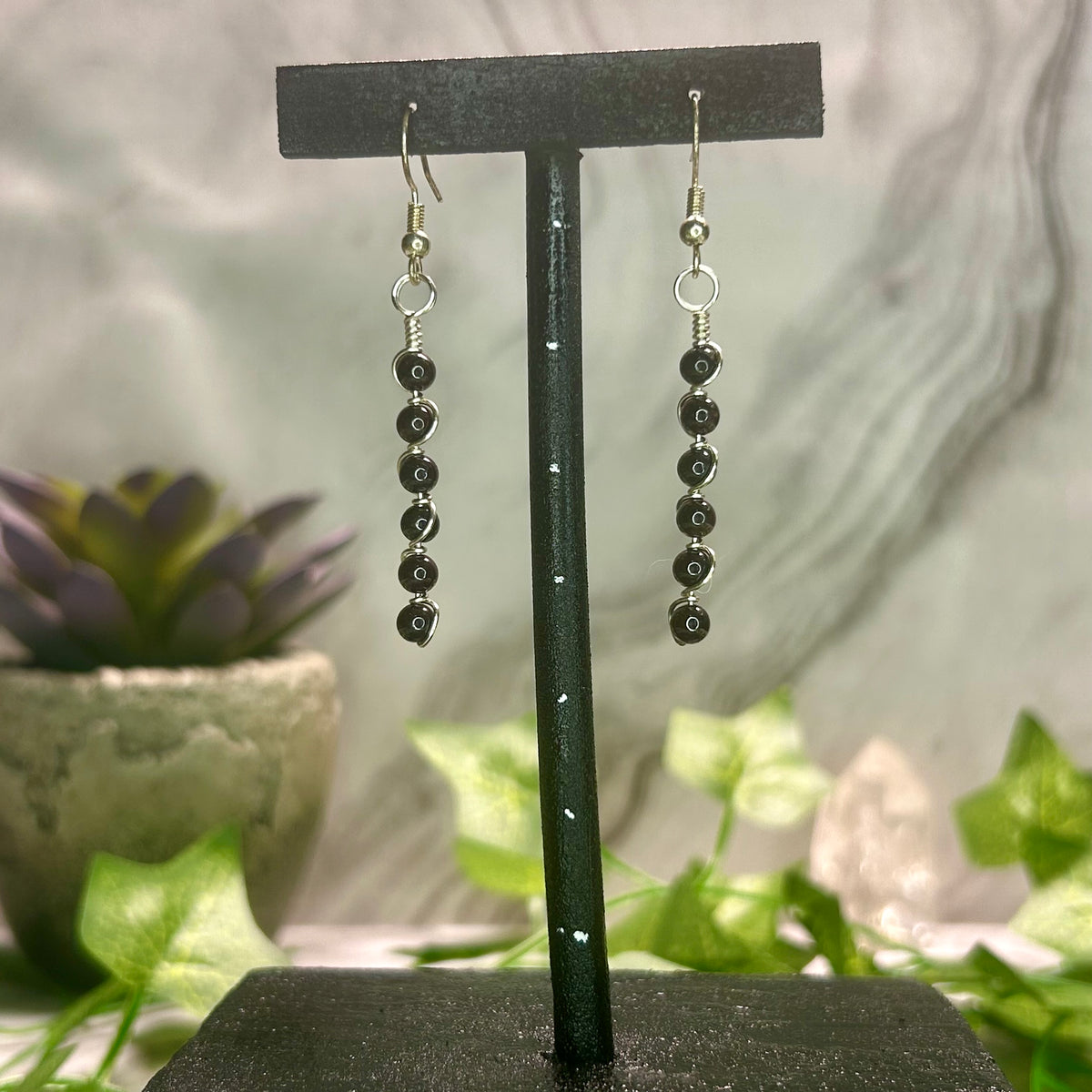 Garnet Earrings