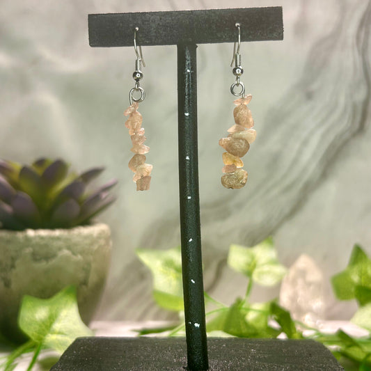 Pink Aventurine Earrings