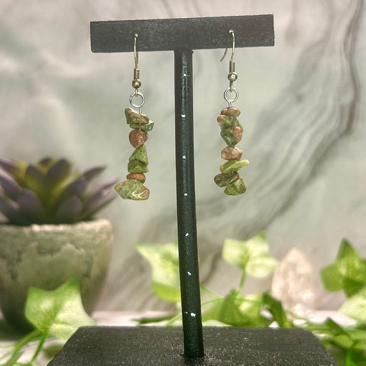 Unakite Earrings