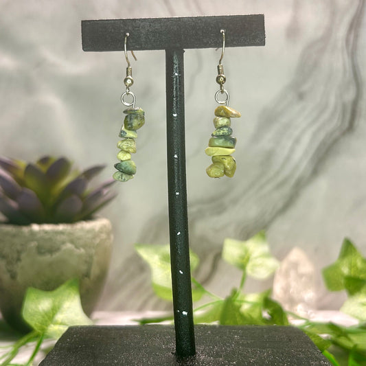 Yellow Turquoise Earrings