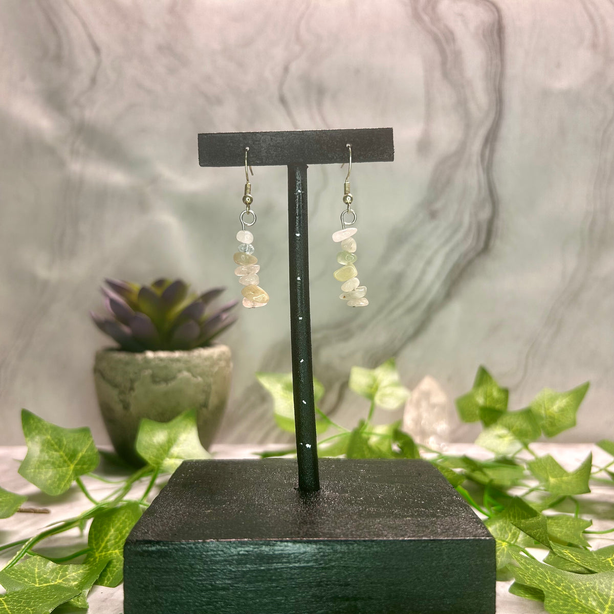 Morganite Earrings