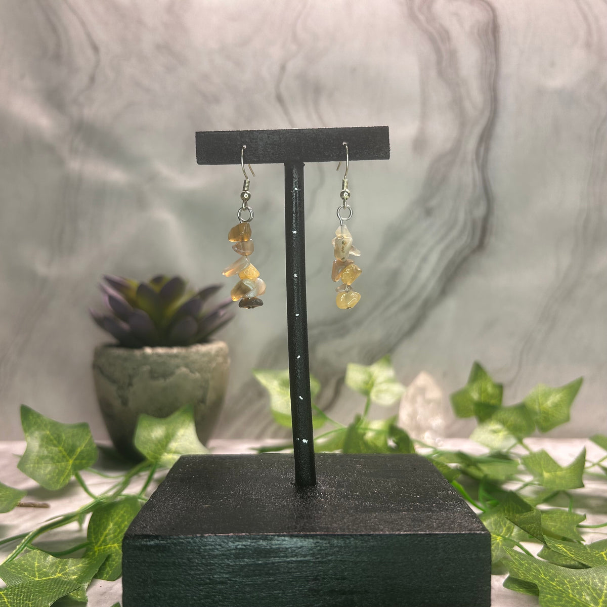 Botswana Agate Earrings